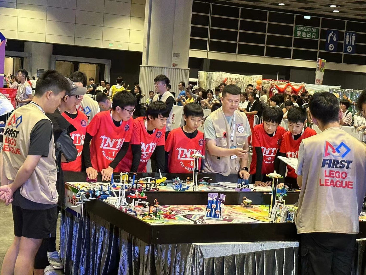 FIRST LEGO League比赛现场